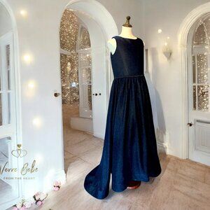 HALLOWEEN SALE!!!  BUY NOW ONLY - Girls Blue Sparkle Gown